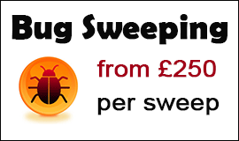 Bug Sweeping Cost in Neath